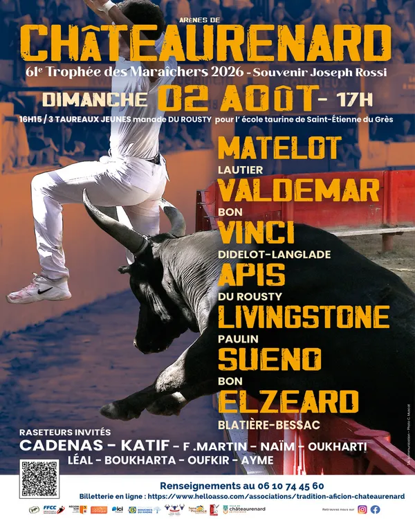 Course camarguaise - concours de manades