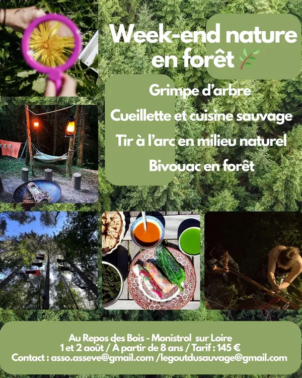 Weekend nature en forêt