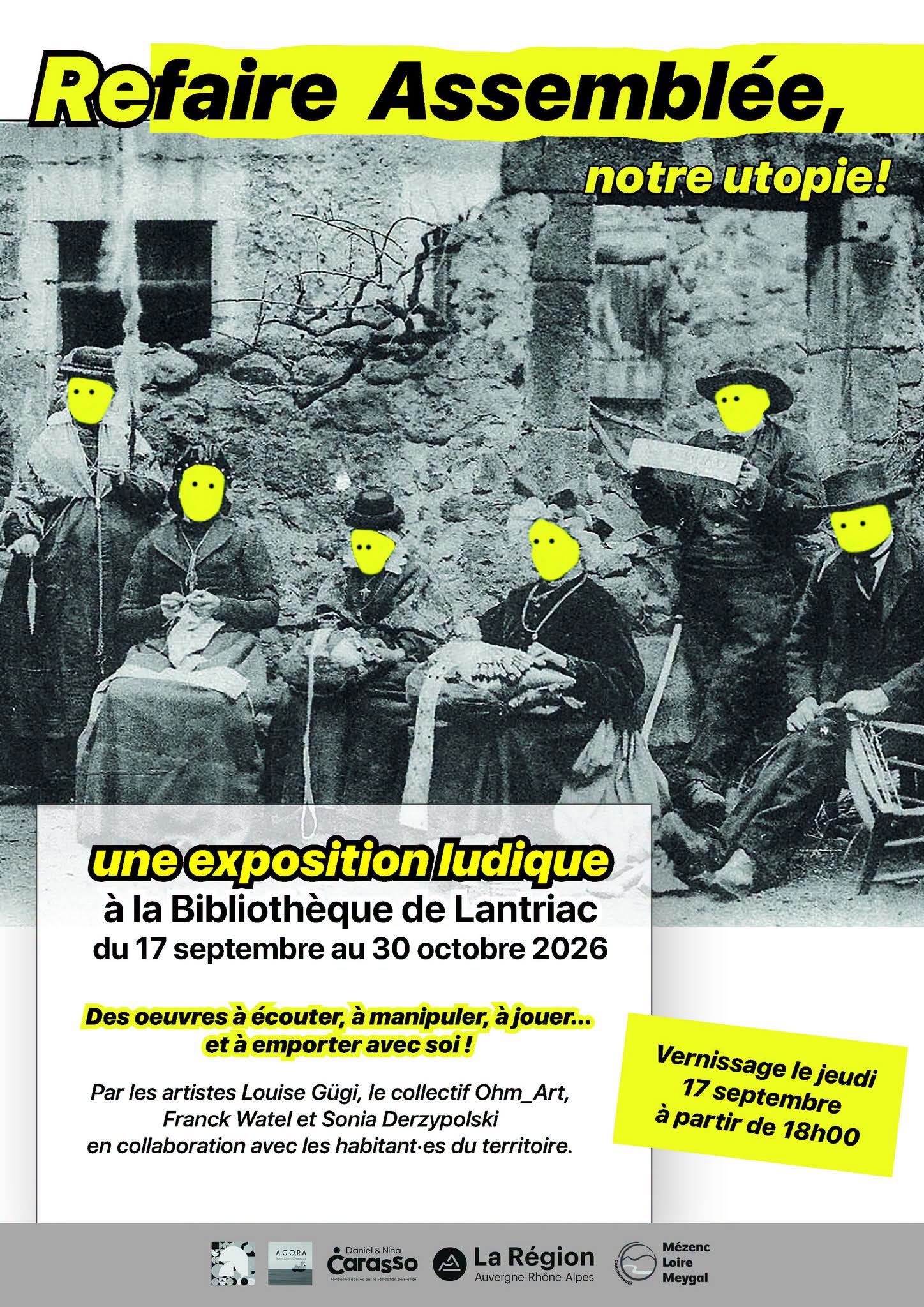 Exposition "Refaire Assemblée"