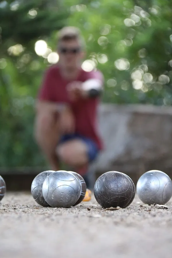 Concours de pétanque