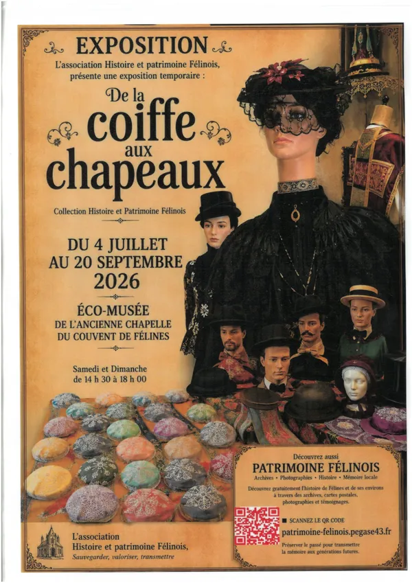 Exposition " De la coiffe aux chapeaux "