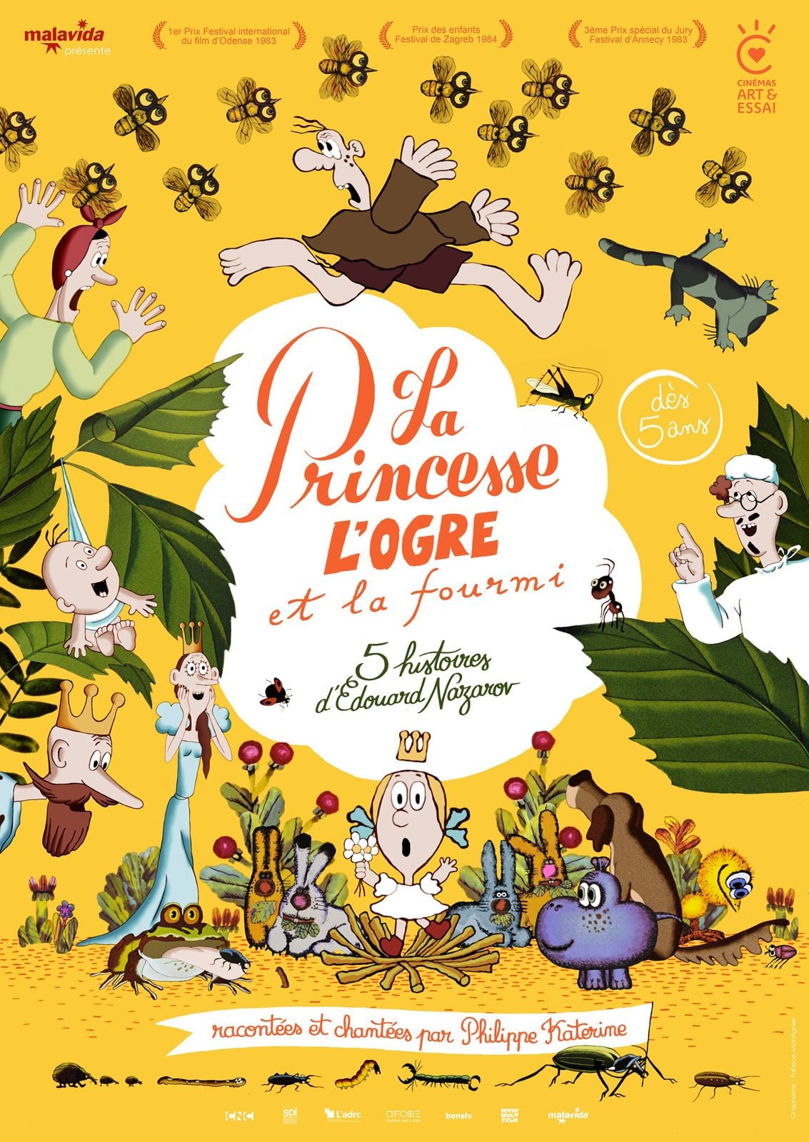 Projection cinéma du film "La princesse, l'ogre et la fourmi" | ciné-jeunesse