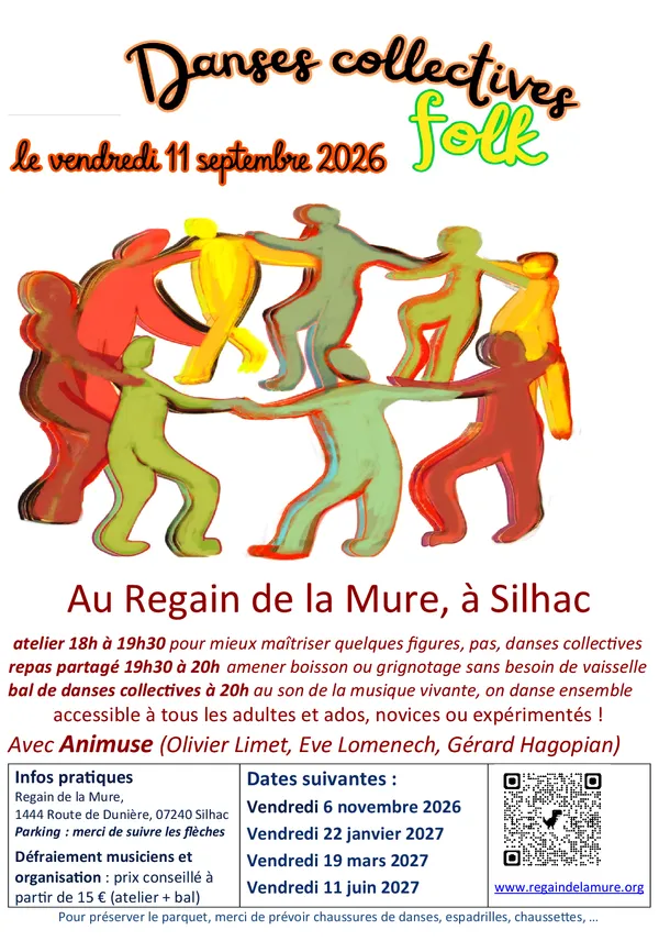 Atelier "Danses collectives folk"
