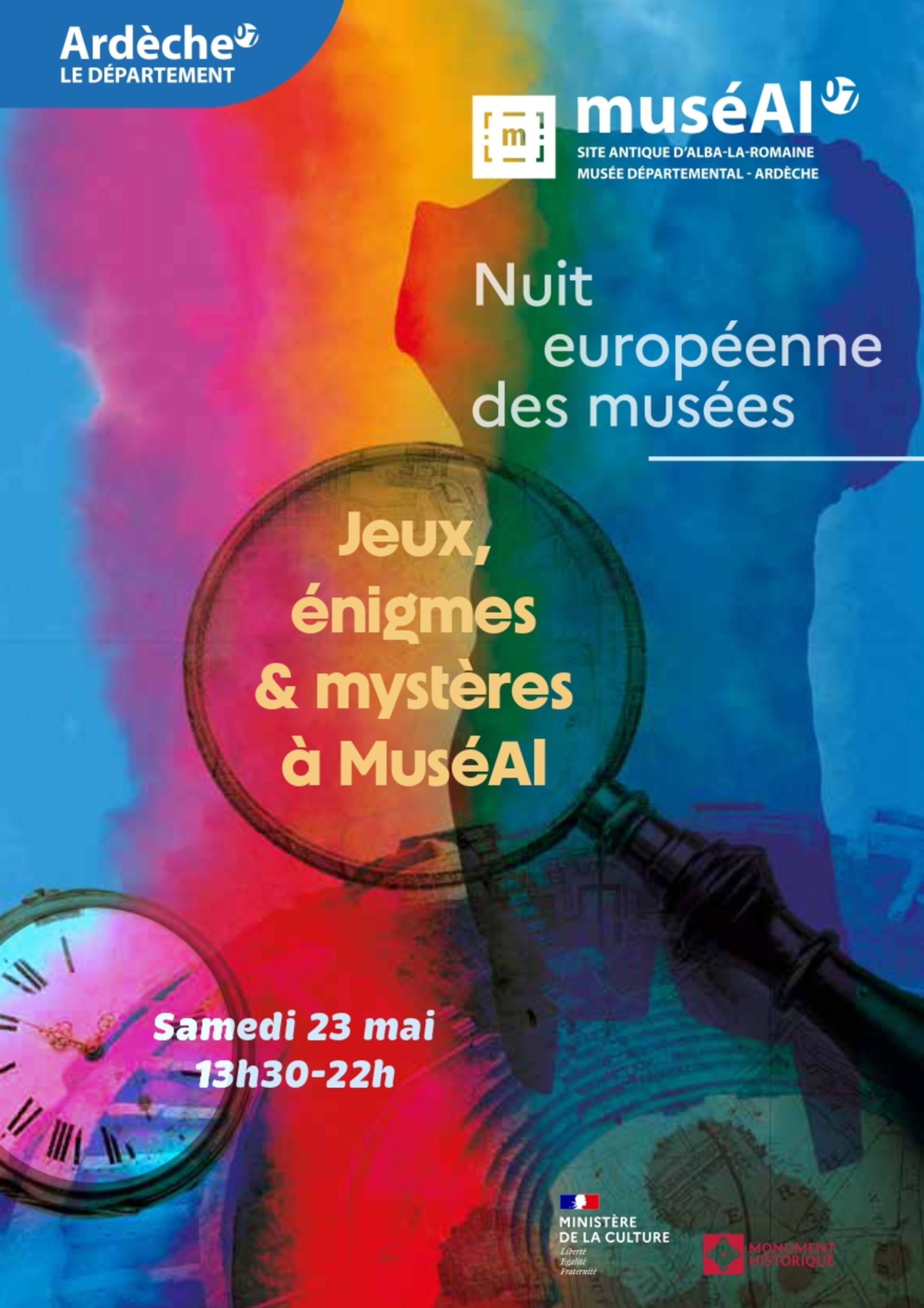 Nuit européenne des musées "Jeux, énigmes et mystères à MuséAl"