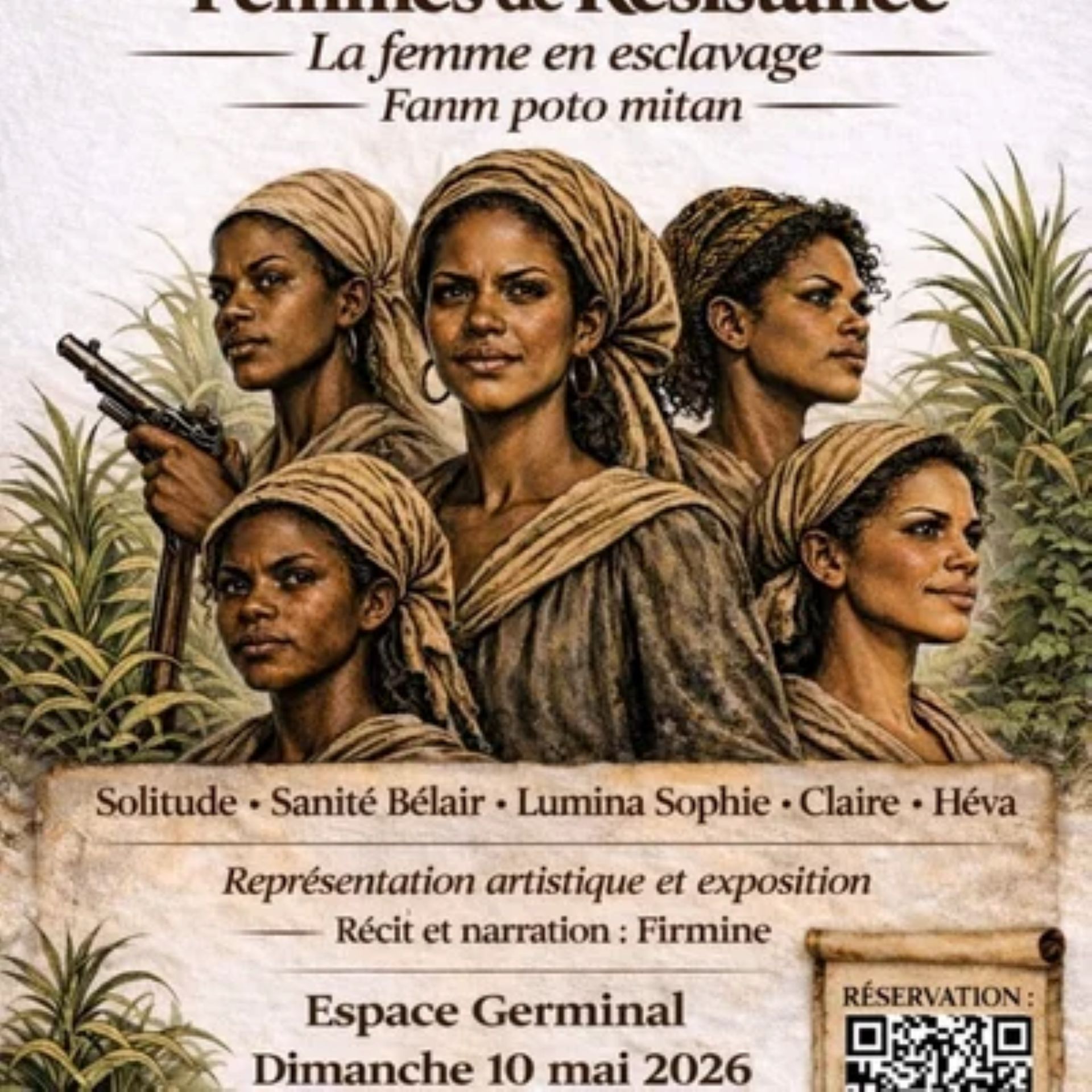 Femmes de Résistance - La Femme dans l'esclavage "Poto Mitan"