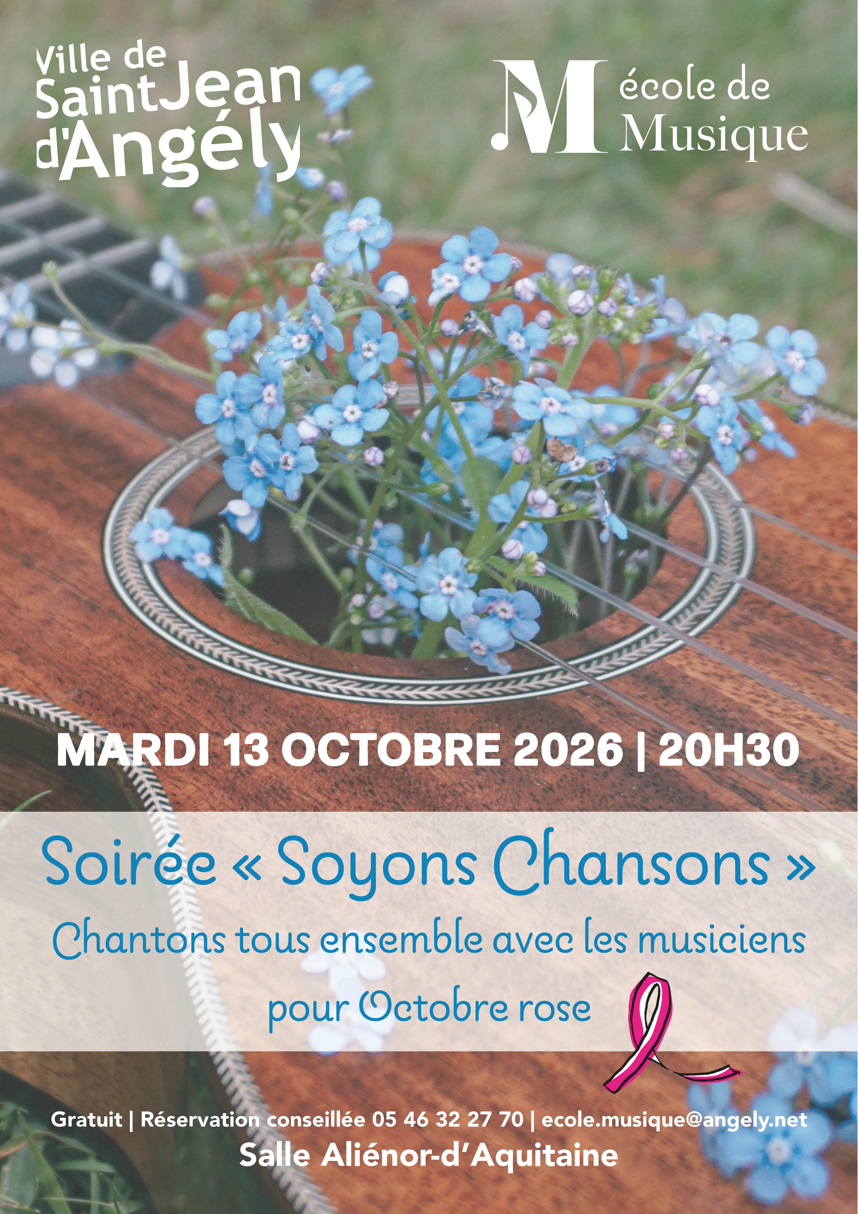 Soirée "Soyons Chansons"