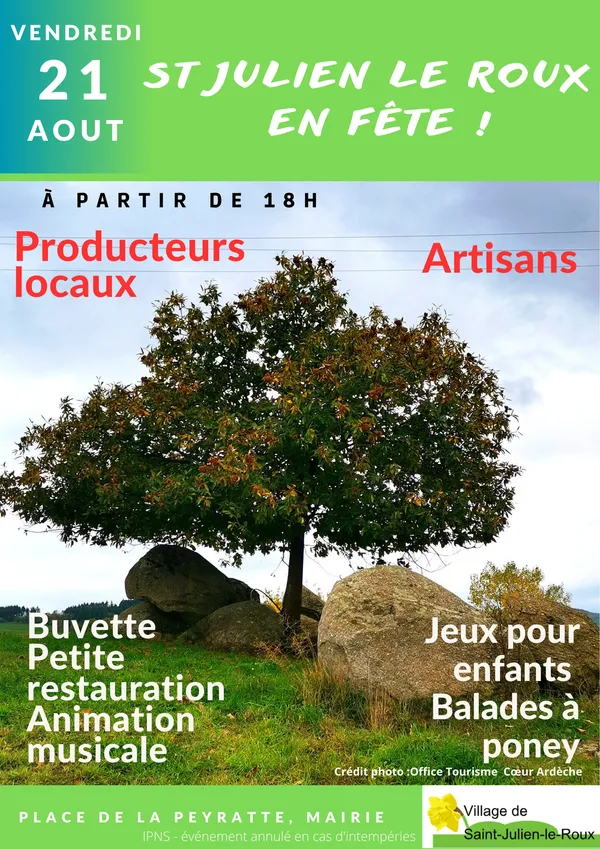Fête de village "Saint-Julien-le-Roux en fête !" (édition #5)