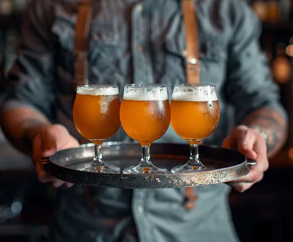 Taproom de la brasserie Sapaudia