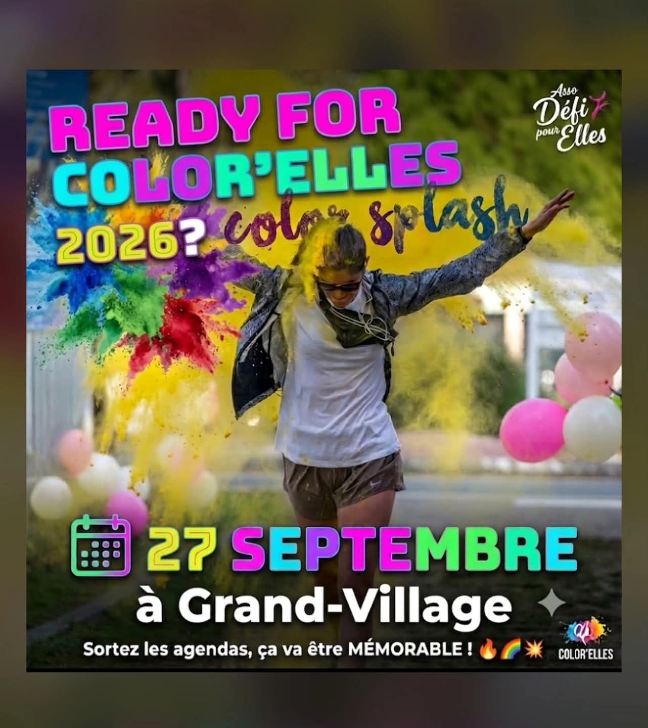 COLOR'ELLES - Défi pour Elles