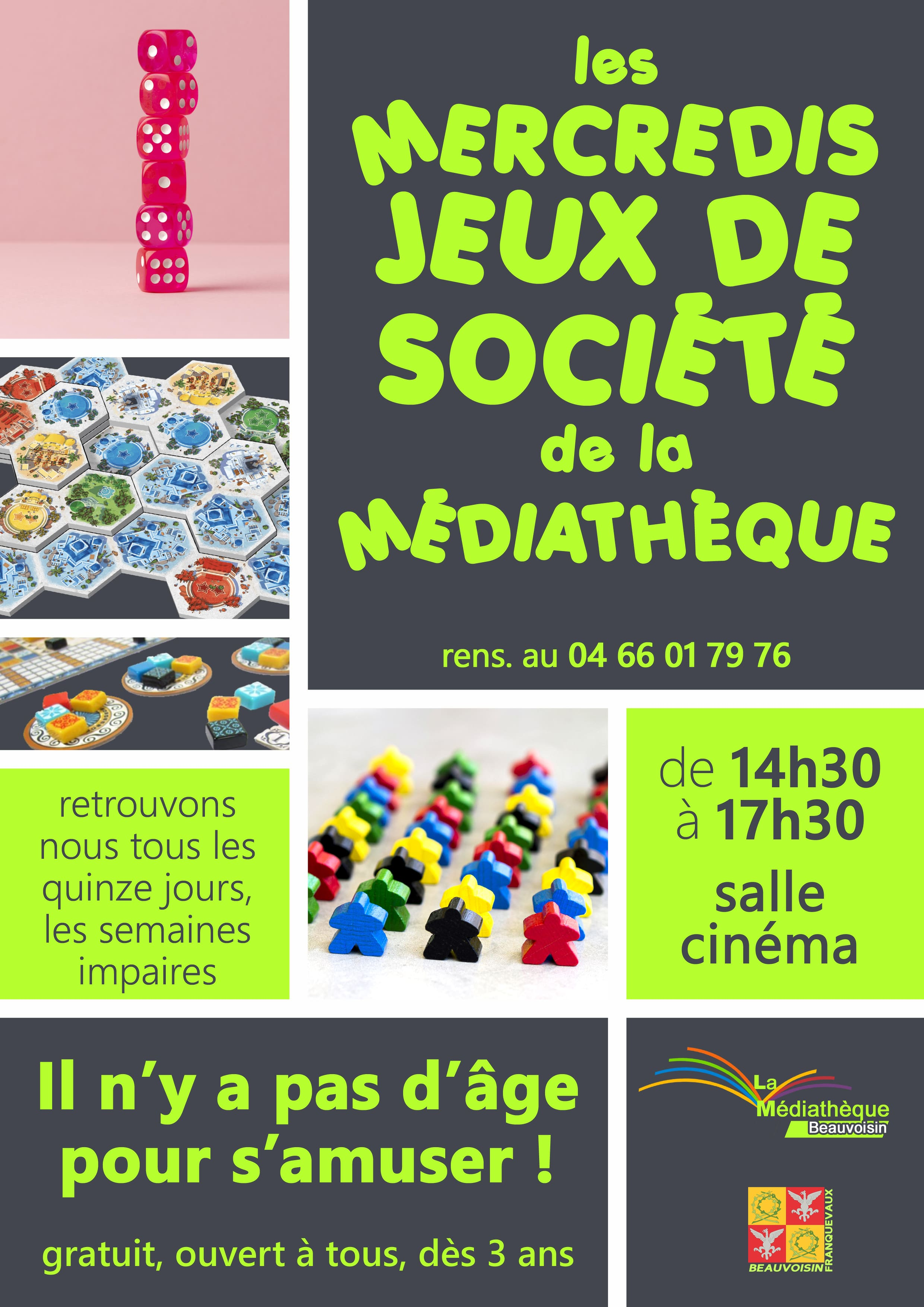 Les mercredis jeux de sociétés