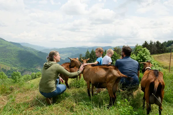 Visite de la chèvrerie - Les Échappées Estivales®