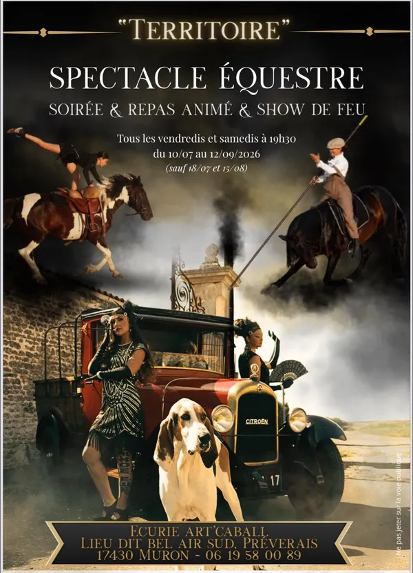 Spectacle équestre : Territoire