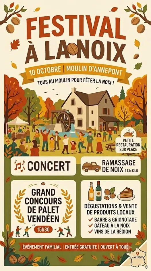 6ème édition le Festival de la noix