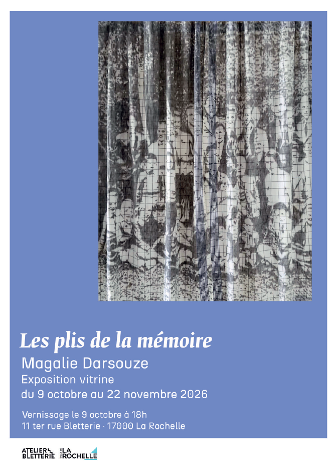 Exposition - Magalie Darsouze - Les plis de la Mémoire