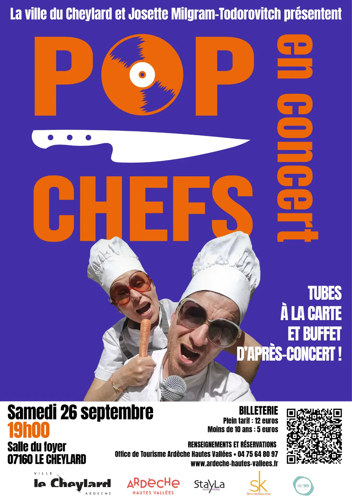 Pop Chefs en concert - L'Automnal gourmand