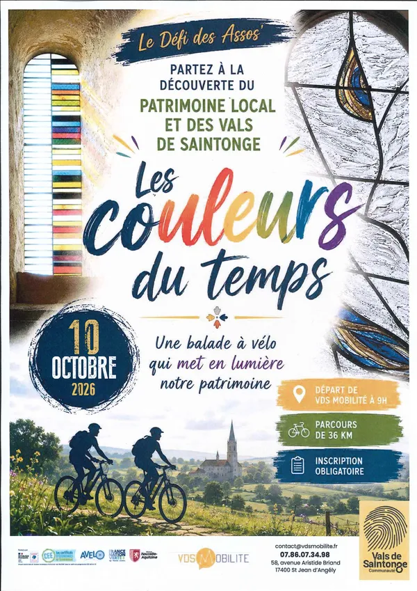 Balade à vélo "Les couleurs du temps"