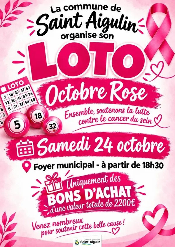 Octobre Rose - Loto