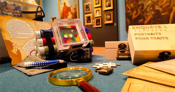 Escape game : Panique aux beaux-arts !