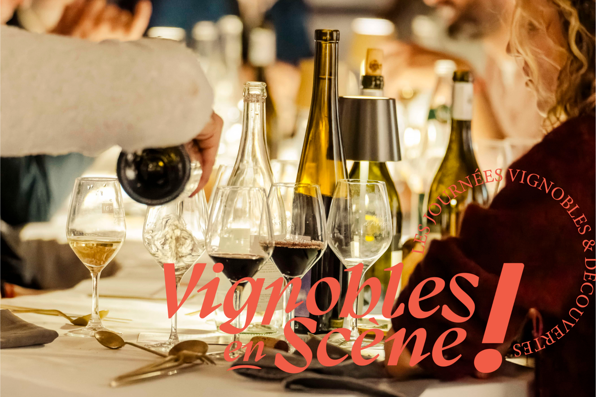 Banquet Vignobles en Scène dans les écuries de Banne