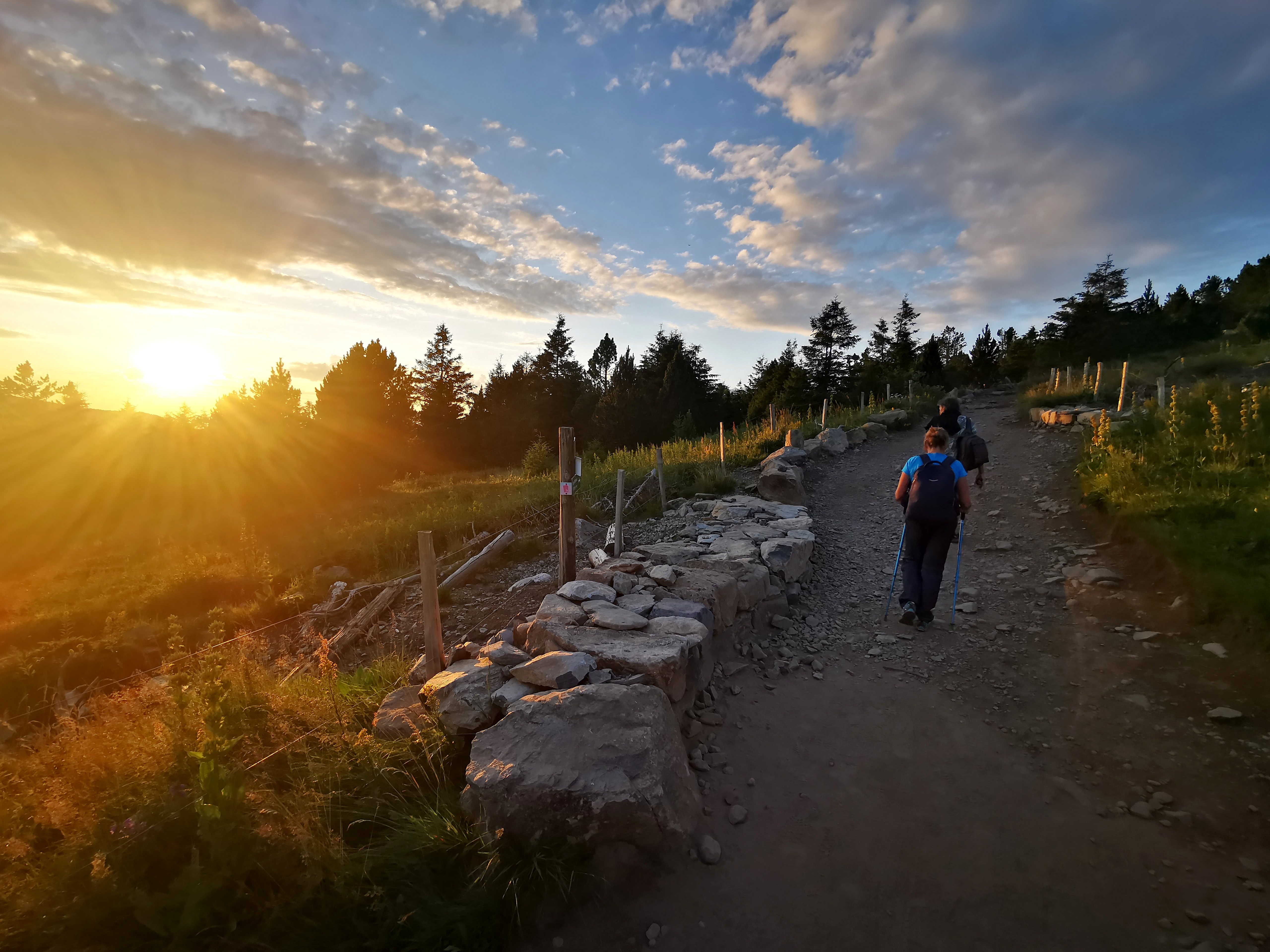 Randonnée coucher de soleil : Mont Mézenc