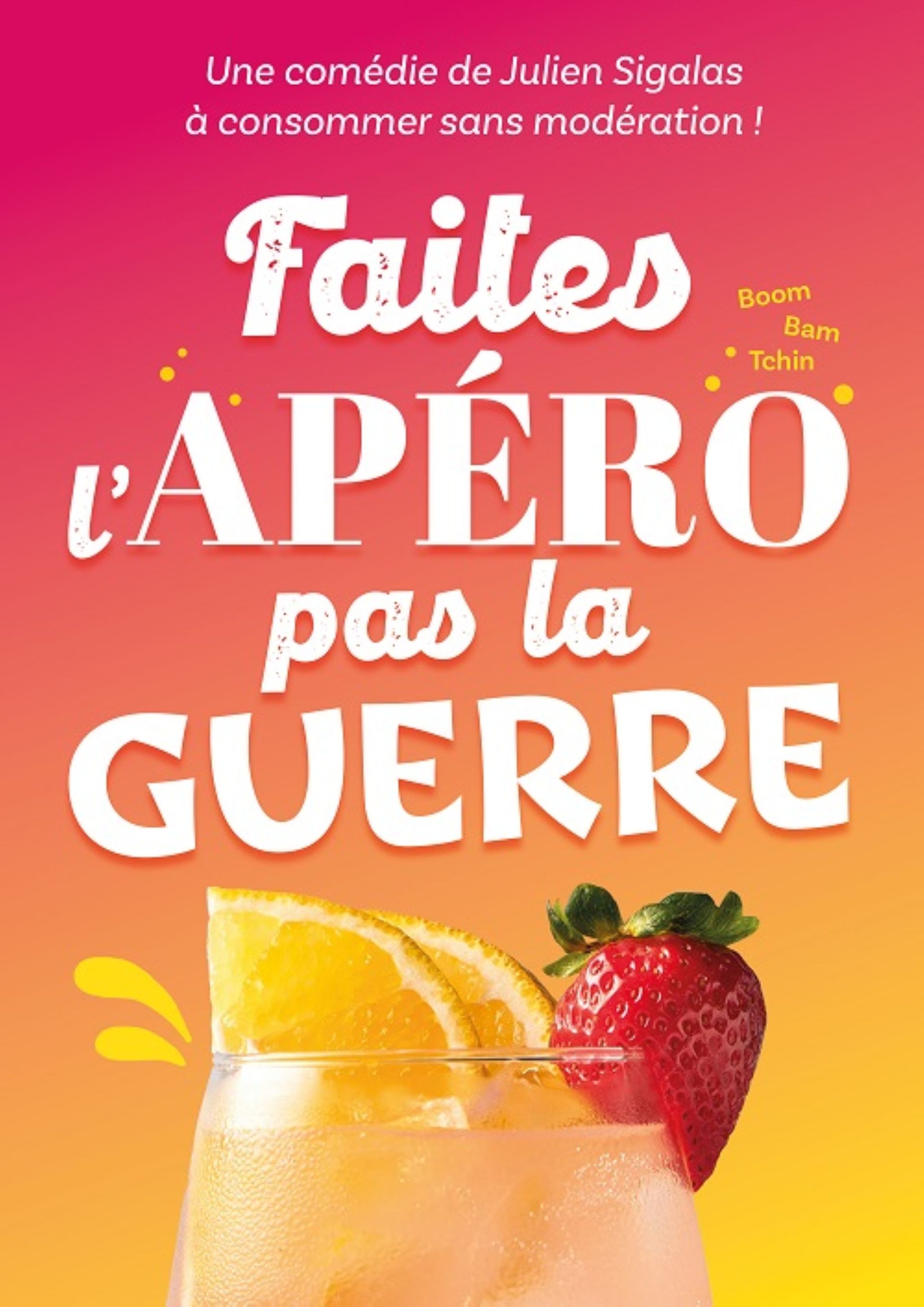 Théâtre : Faites l'apéro pas la guerre