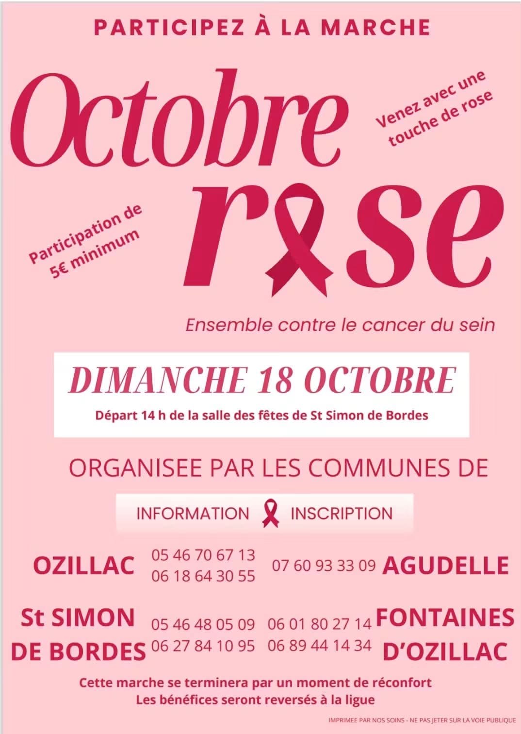 Marche rose