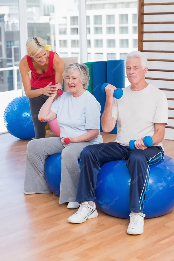Séances de gym sur chaise via SIEL BLEU