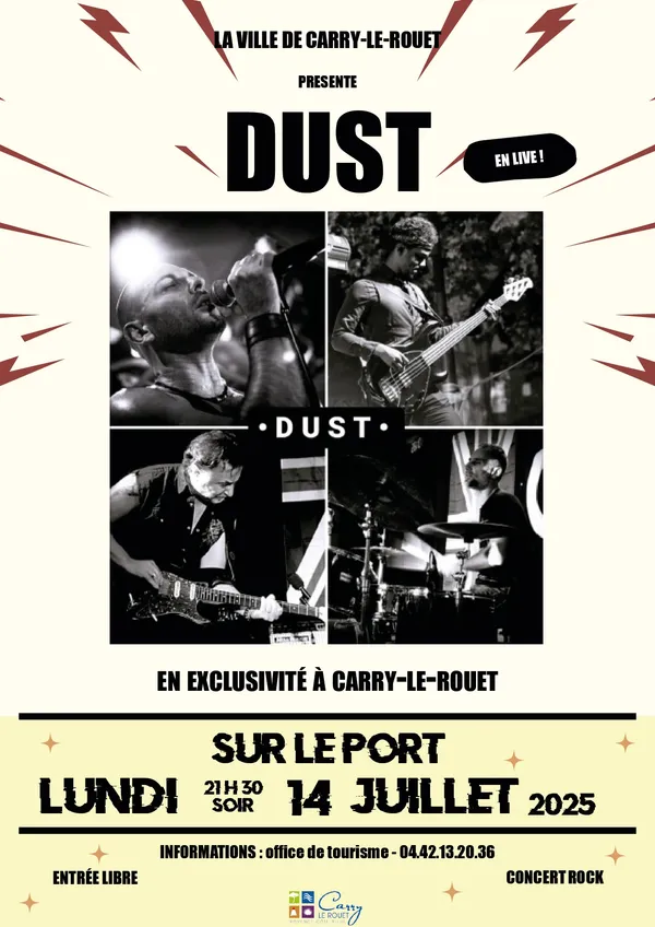 Concert Groupe Dust