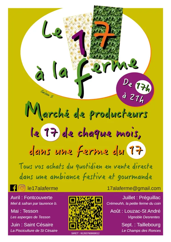 Le 17 à la ferme
