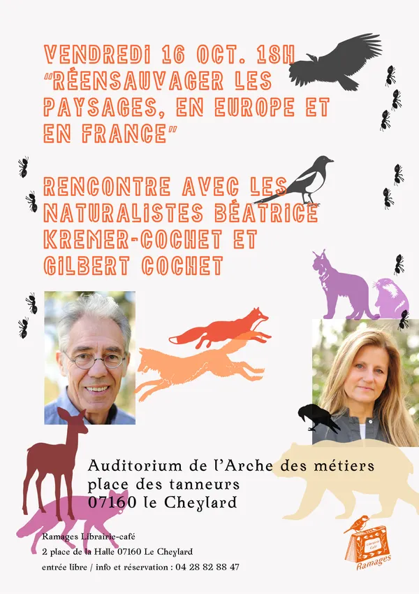 "Réensauvager les paysages, en Europe et en France"