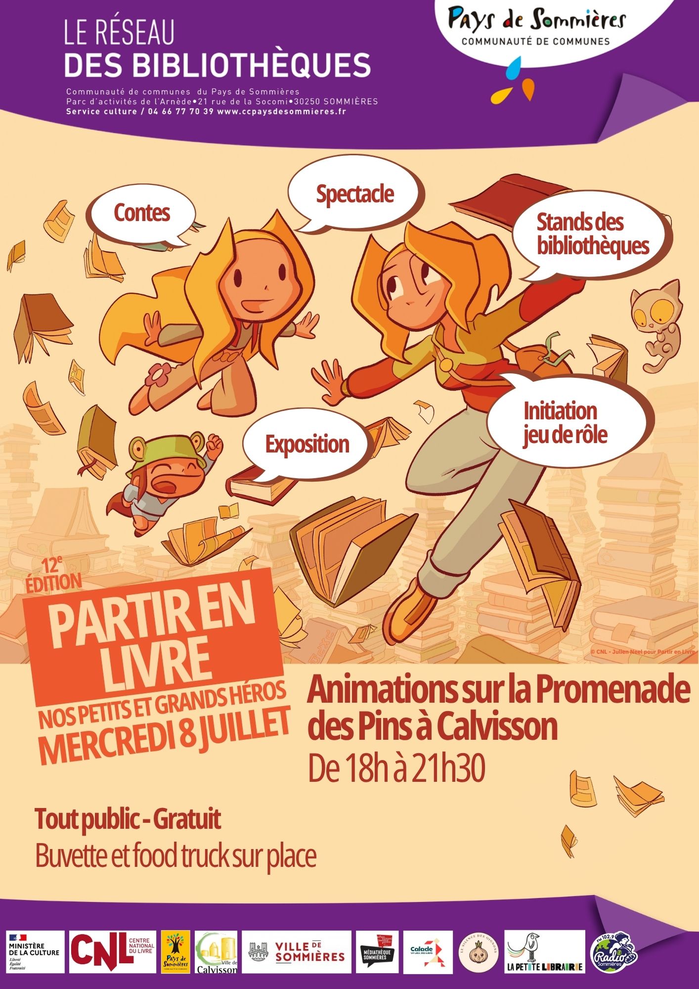 Partir en livre