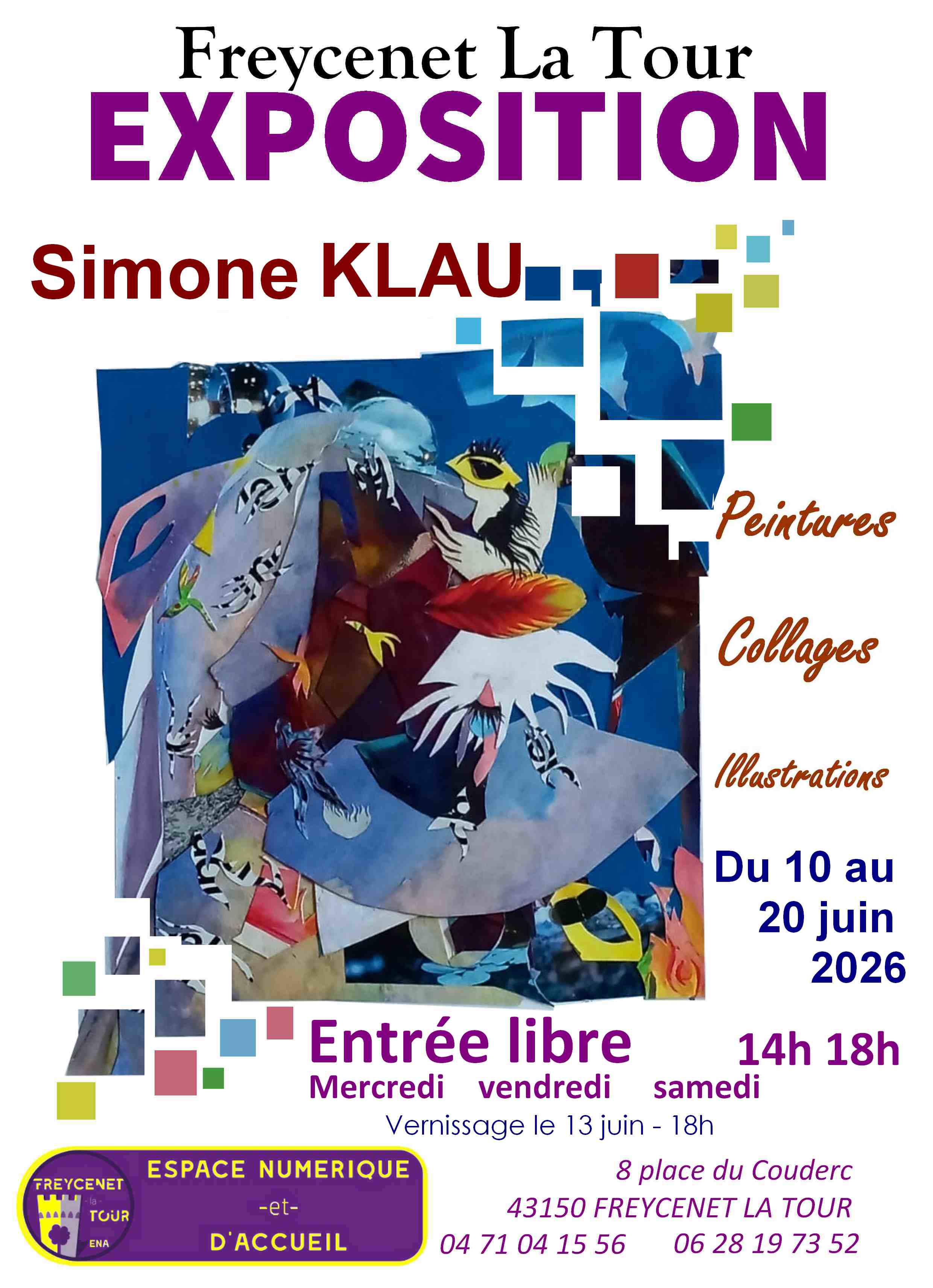 Exposition de Simone Klau