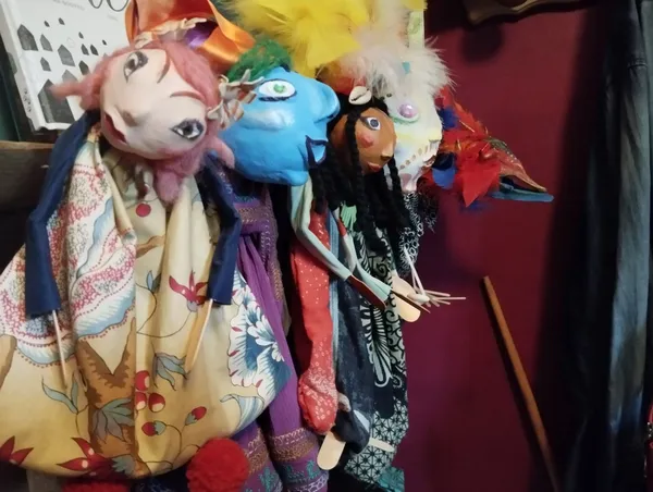 Atelier arthérapie  - fabrication marionnettes