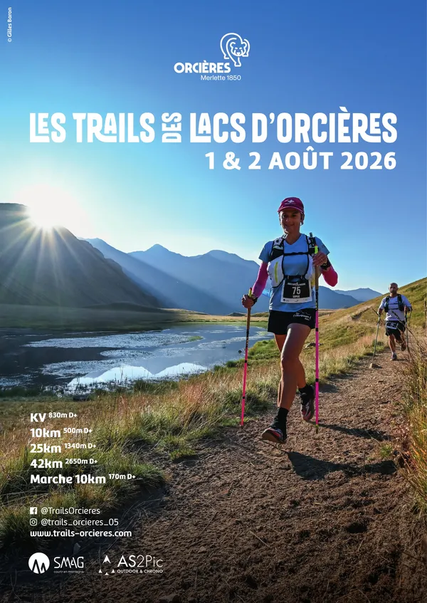 Trails des lacs d'Orcières
