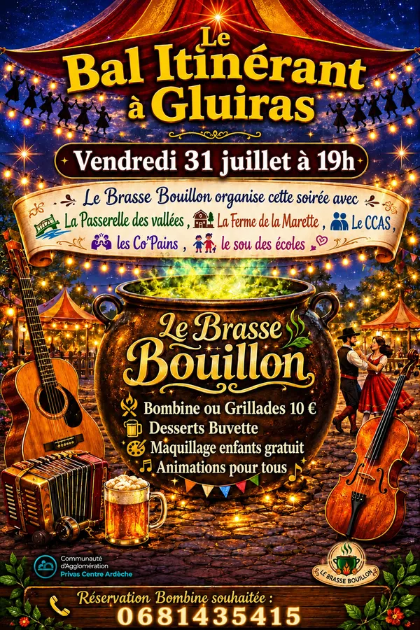 Soirée "Le Baliti" (repas suivi d'un bal folk)