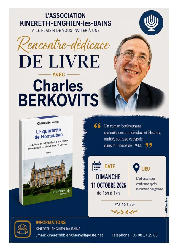 Rencontre-dédicace - Charles Berkovits