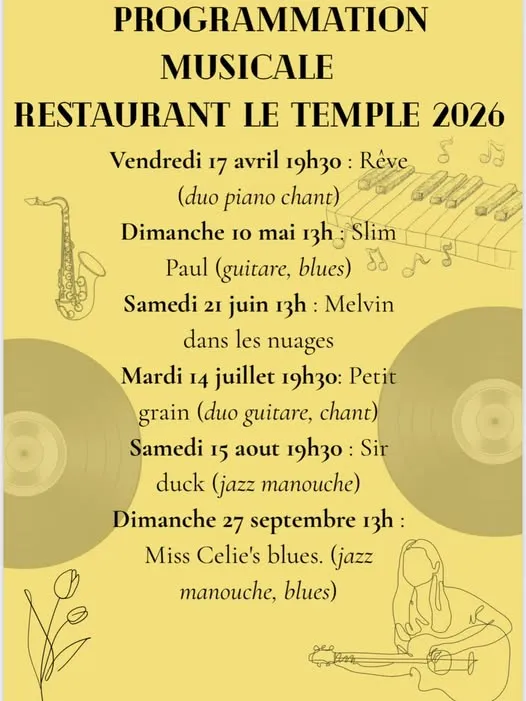 Soirée jazz manouche et blues