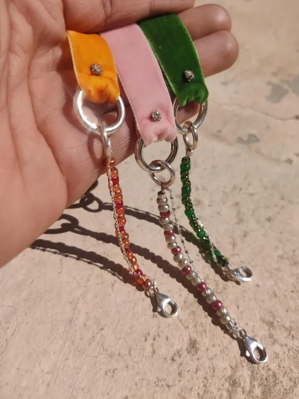 Animation "bracelet velours"