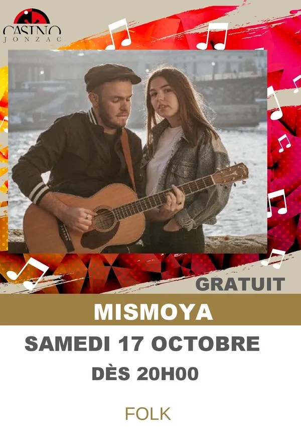 Concert Mismoya au Casino de Jonzac