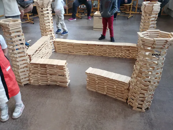 Atelier tout-petits : Courtine et échauguettes