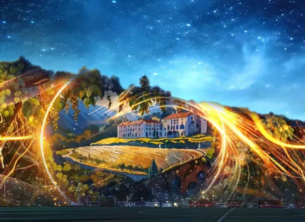 Festival Région des Lumières au stade du Viouzou