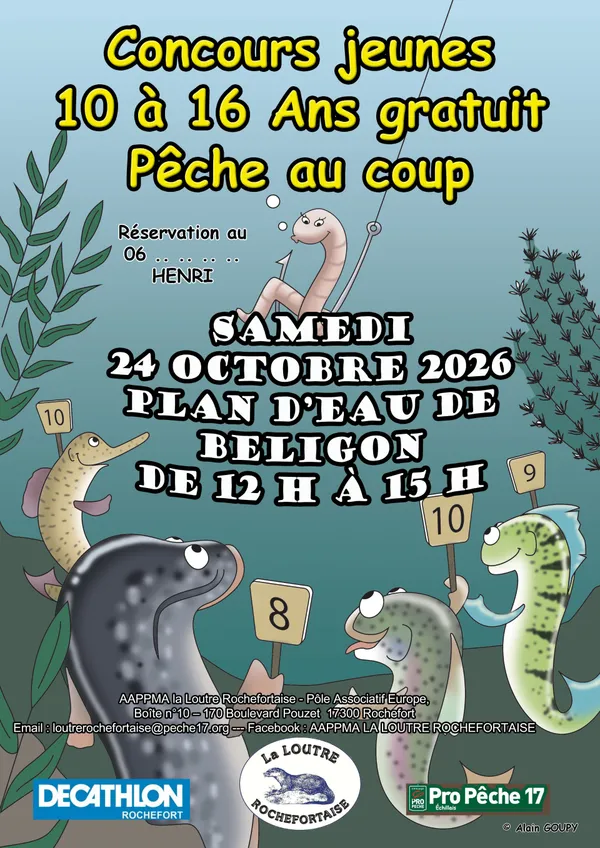 Concours de pêche jeunes