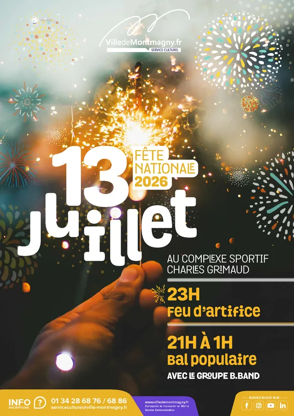 Bal populaire et feu d’artifice à Montmagny