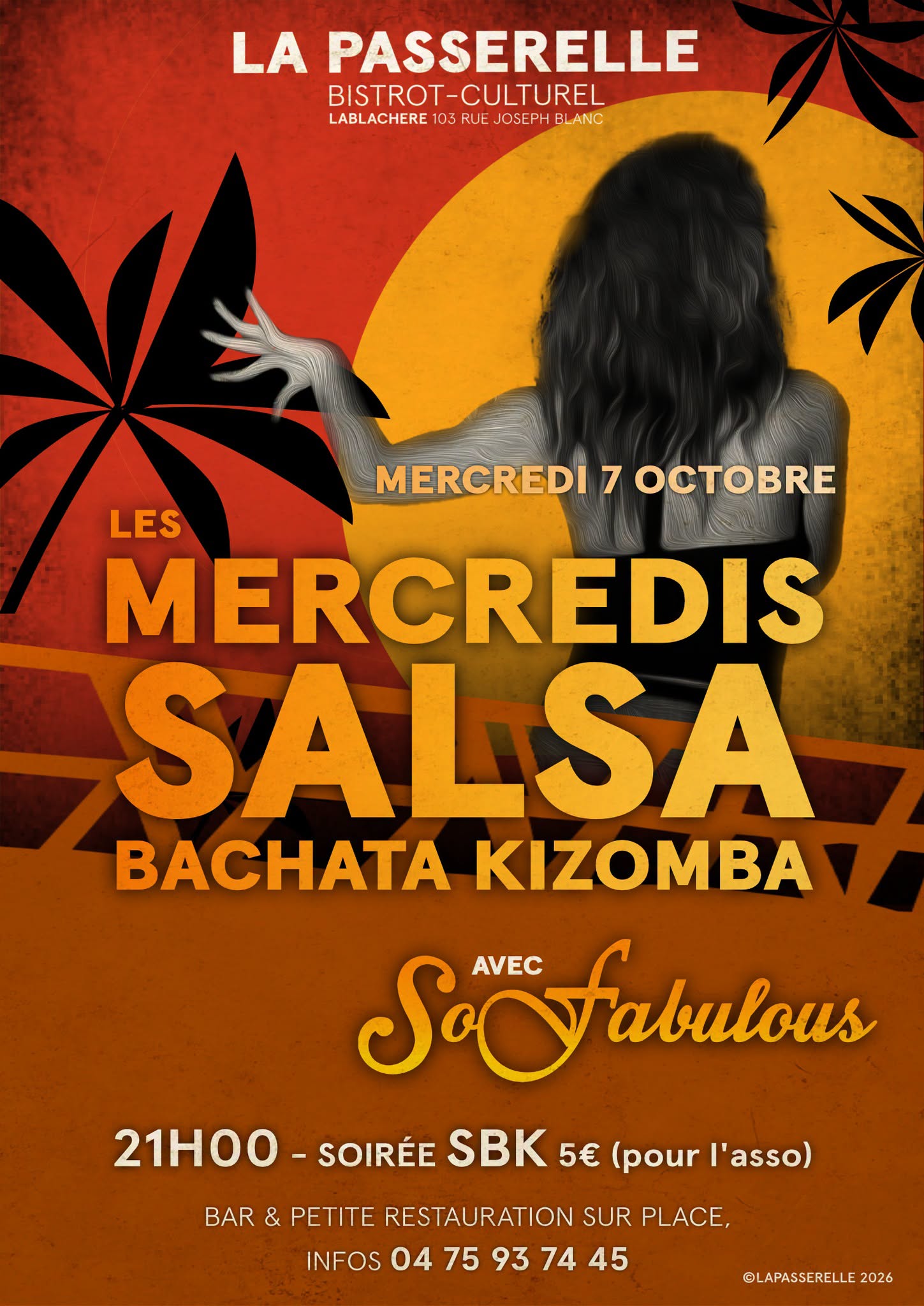 Les mercredis Salsa à La Passerelle