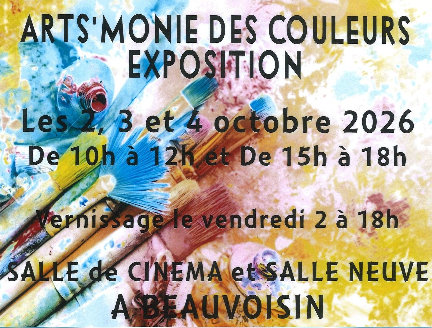 Exposition : Arts'monie des couleurs