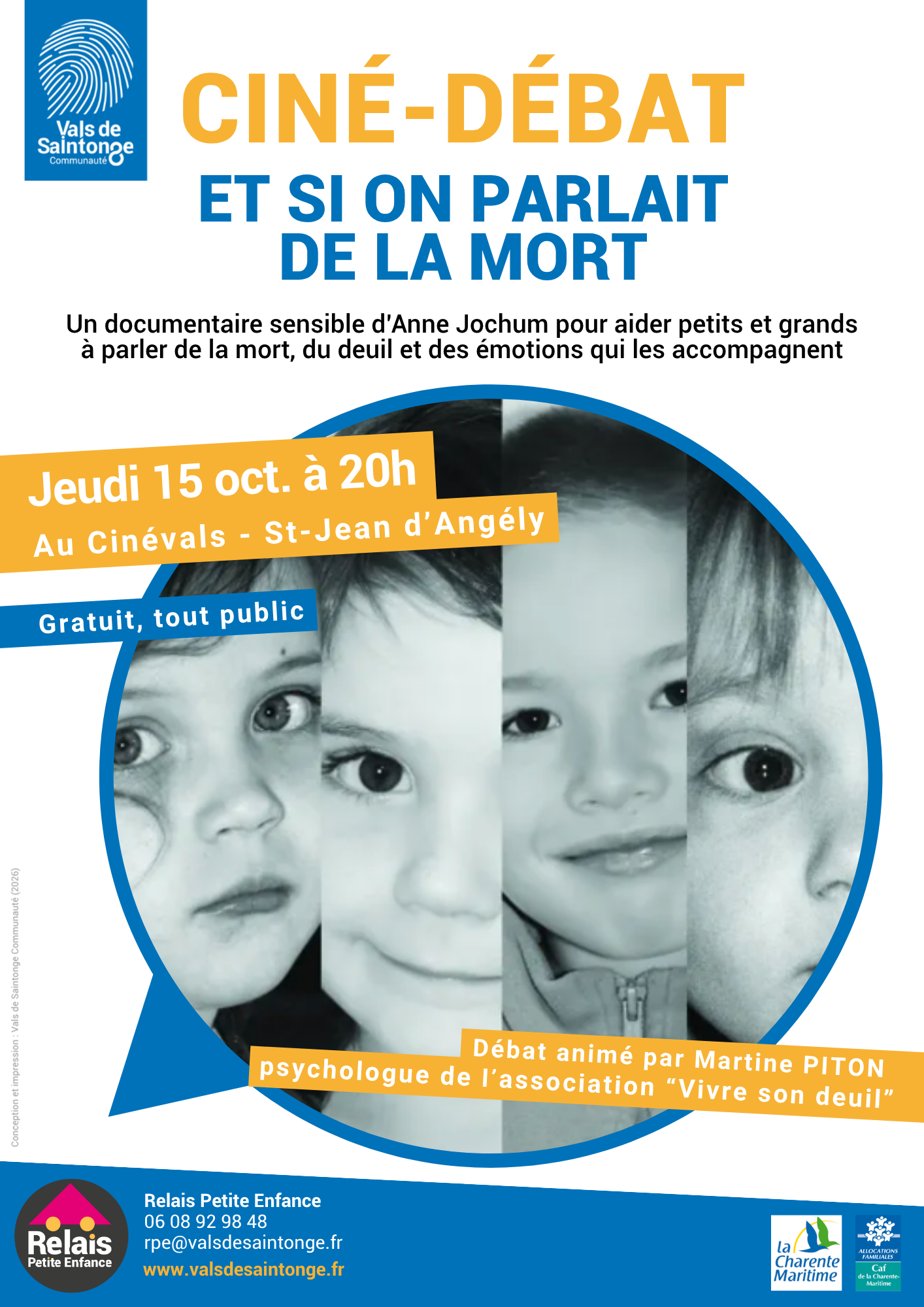 Ciné-débat "Et si on parlait de la mort"