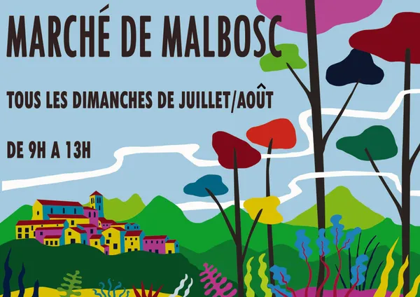 Les marchés estivaux de Malbosc