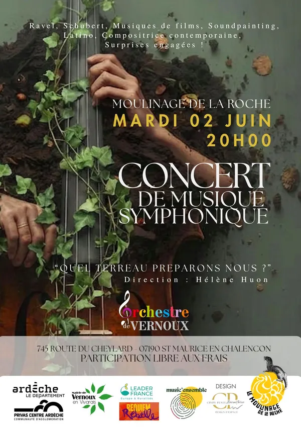 Concert de l'Orchestre de Vernoux (musique symphonique)