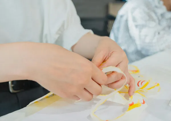 Atelier "Le papier raconte une histoire de soie" au Château-Musée de Tournon