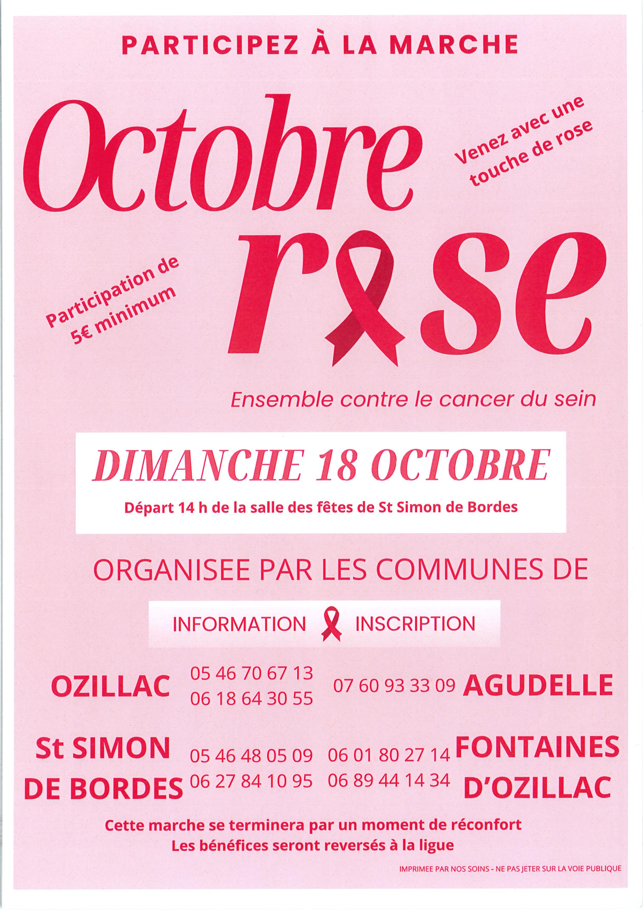 Marche Octobre Rose